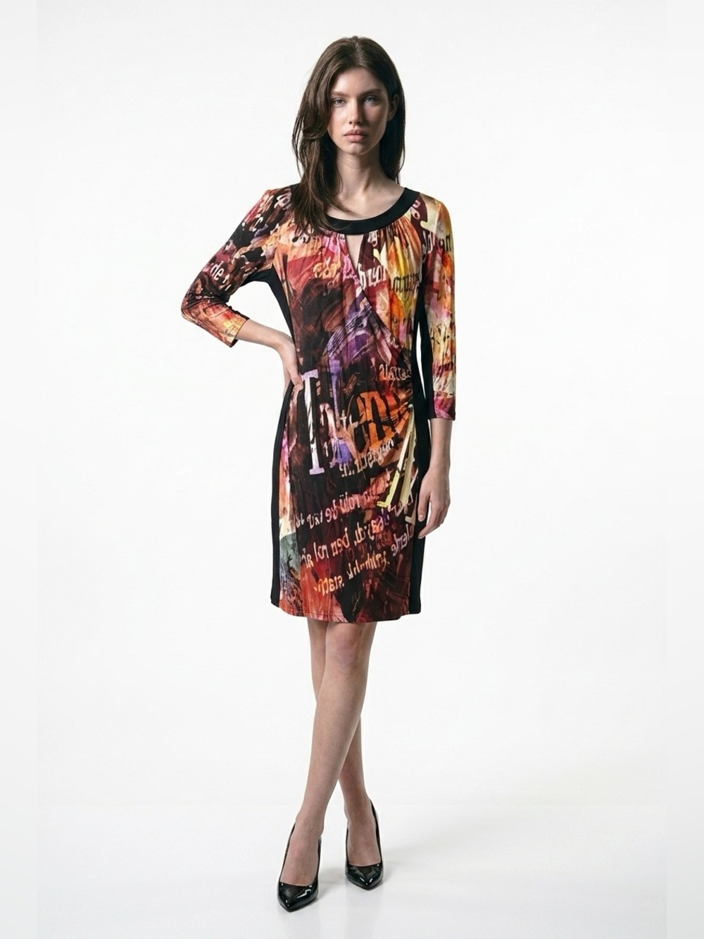 Cartise printed dress